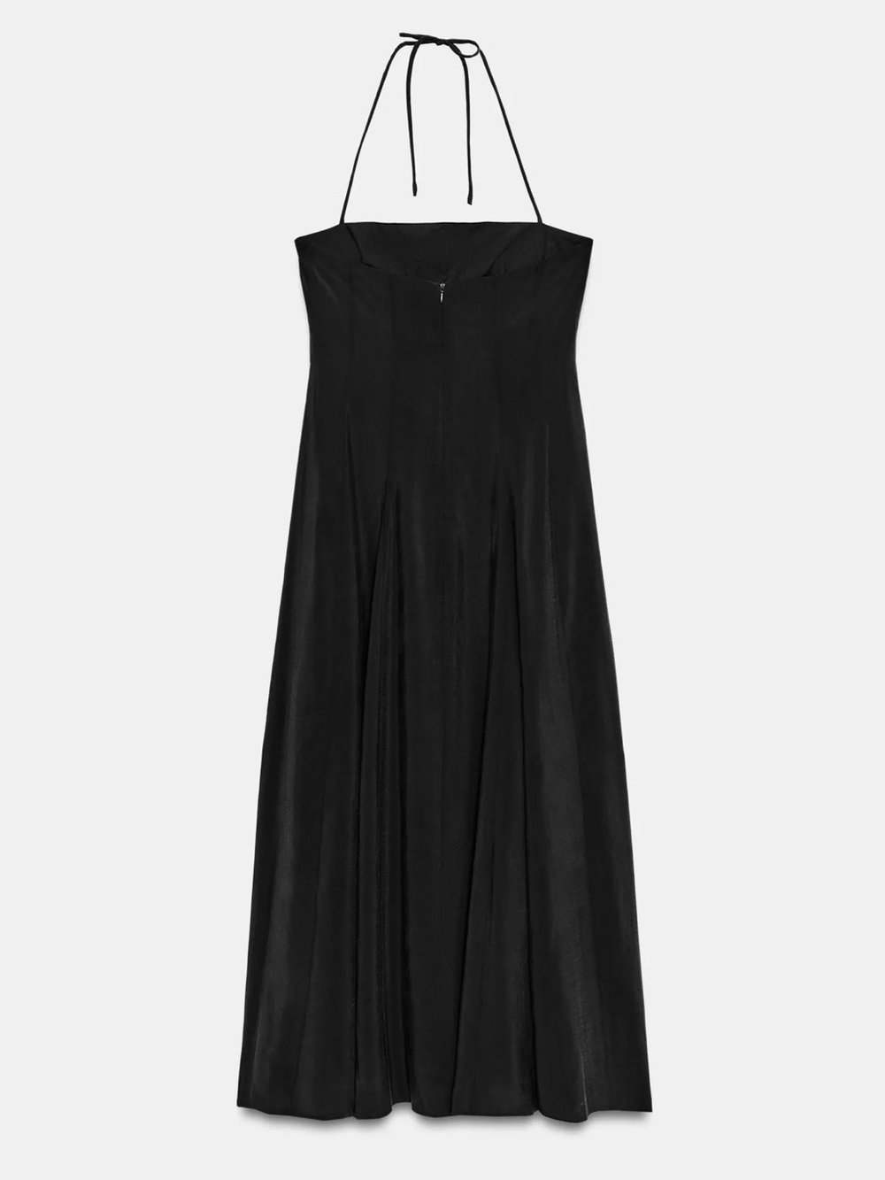 NWT! Black Halter Maxi Dress